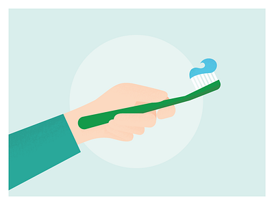 Focus (3 of 3) adobe illustrator clean drawing google illustration material design pate toothbrush vector