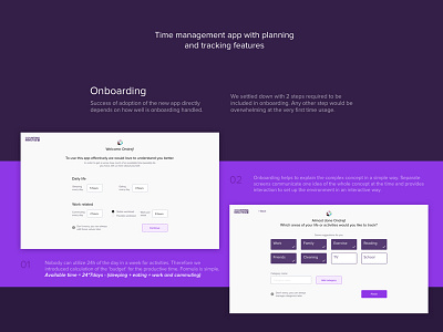 Counting Minutes Case Study app budget desktop goal management planning time tracking