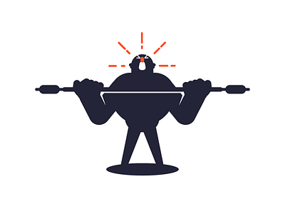 The Gym Banshee graphic design gym healthy heavy illustration lifting screaming workout