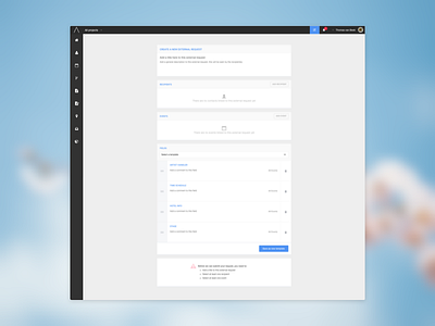 External Request aboss saas screenshot software ui ux