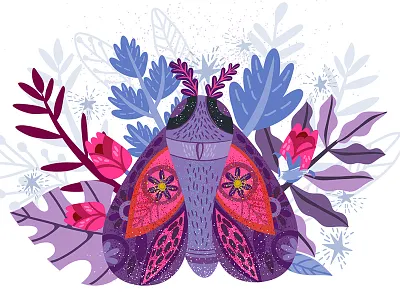 The Moth characters magic marushabelle moth nature