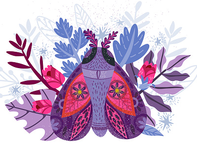 The Moth characters magic marushabelle moth nature