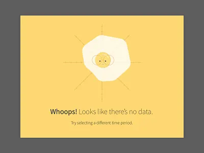 No Data Available b2b cards dashboard data design flat illustration minimalist ui ux web widget