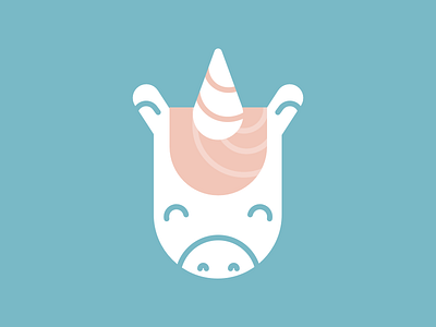 Unicorn Typehue U cartoon challenge design fun icon letter magic typehue unicorn weekly