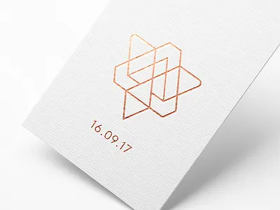 Logo design - Summer festival event card craft design event graphic icon identity line logo paper print