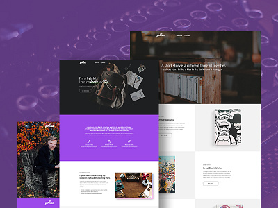 Pollux creative portfolio wordpress template writers