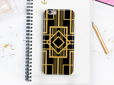 Art Deco Phonecase 20s art deco design phone