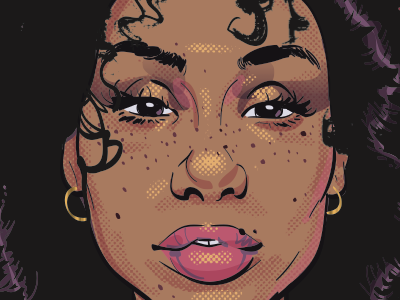 Sza sneak peek artist illo illustration singer sneak peek sneakpeek sza village voice