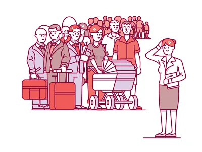 Family Holiday 3 family holiday illustration vector website