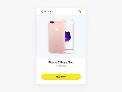 Minimal app shop screen app application buy minimal minimalism shop shopping sketch ui