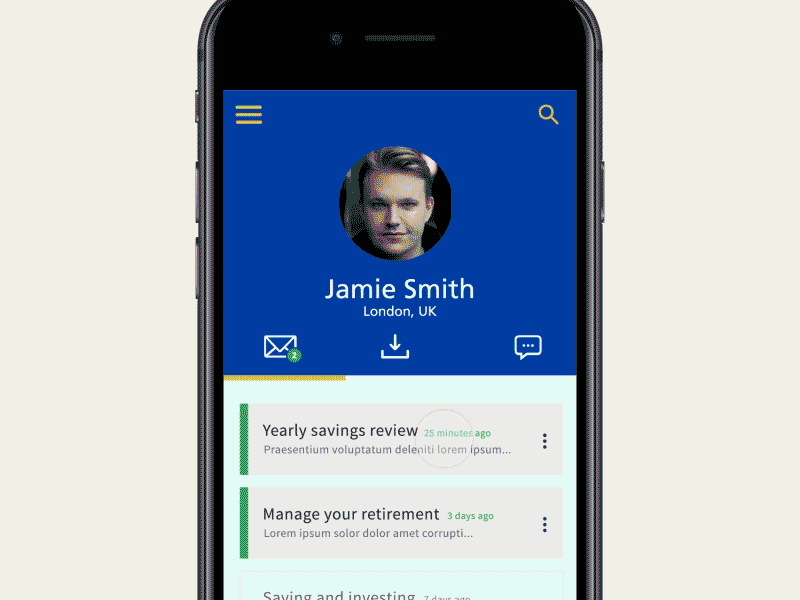 Mobile UI Motion interaction ios mobile motion ui