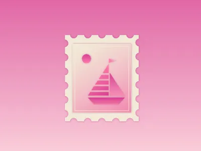 First day of Summer pink sail boat summer