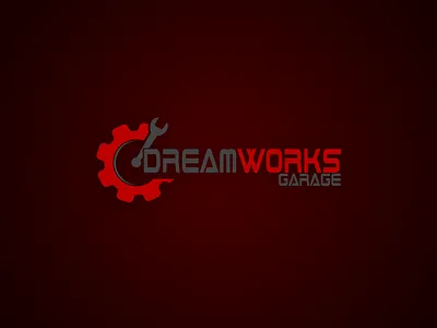 Dreamworks Garage Logo brand design branding design dreamworks garage dreamworksgarage identity logo logo design nj