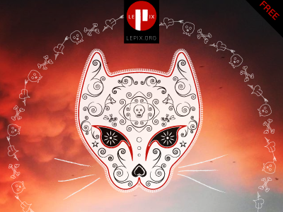 The Lovecats Free Vector Mockup Kit cat free graphic design illustrator lepix mockup vector