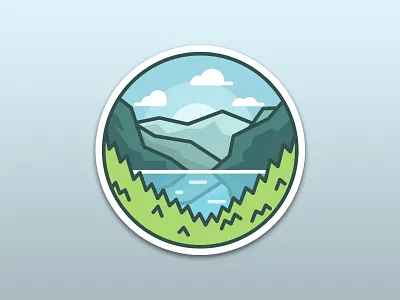 Banff National Park banff canada contest glacier illustration landscape mountain national park