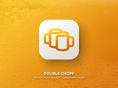 Chopp Dobrado app beer chopp icon logo