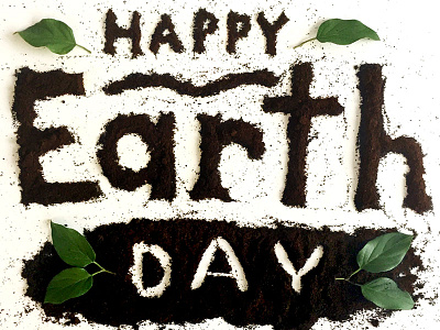 Earth Day IG Post earth earth day hand made instagram lettering social media typography