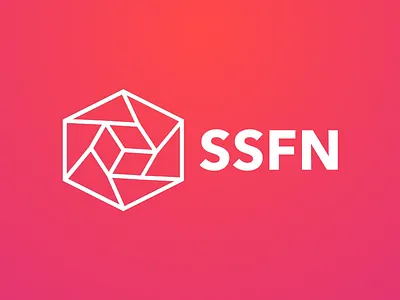 SSFN Logo branding collective creatives identity identity branding logo tesseract