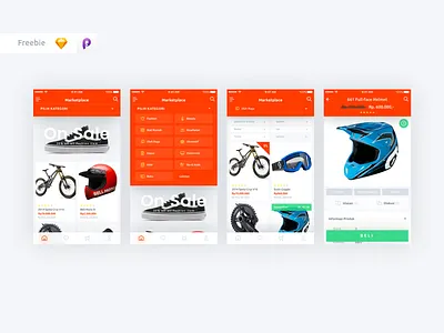Freebie Marketplace Ui free freebie goodies marketplace principle sketch store ui ui design