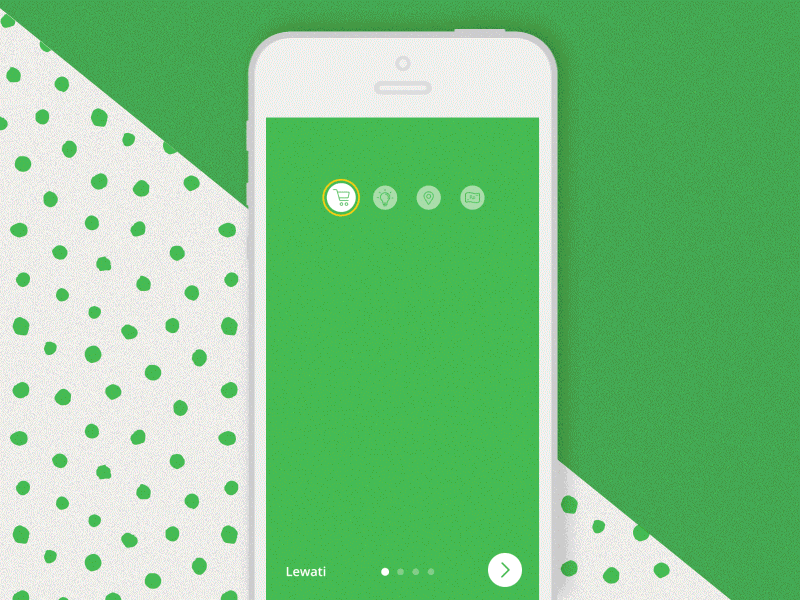 Tokopedia Onboarding iOS App animation app illustrations interactions ios micro interaction mobile onboarding screen tokopedia ui design uiux