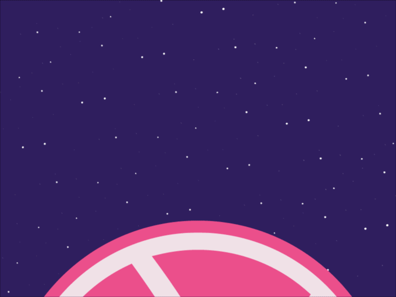 Hello Dribbble! astronaut divan first rohit bind shot space stars
