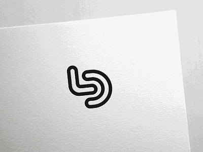 Personal Logo black white identity initials logo monogram personal portfolio