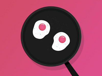 2x Dribbble Invite Giveaway dribbble eggs fry invite pan