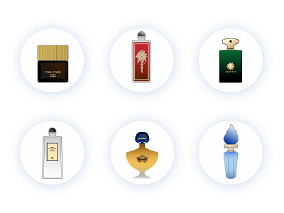 Perfume bottle1 illustration