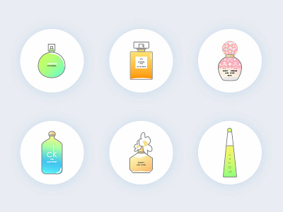 Perfume bottle2 illustration