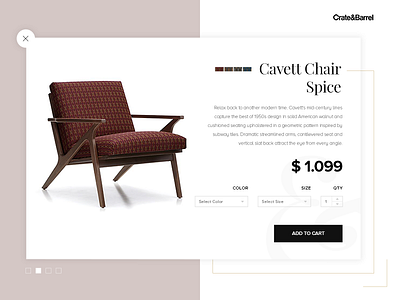 Minimal Product Card card clean concept design desktop info layout minimal product ui web website