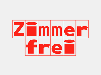 Zimmerfrei Mono homemade mono monospace sans sans serif streched streching