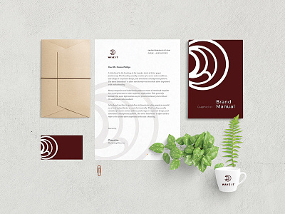 Wave It "Stationery" brand branding construction design gel hairstyle identity logo rounded shot stationery wave