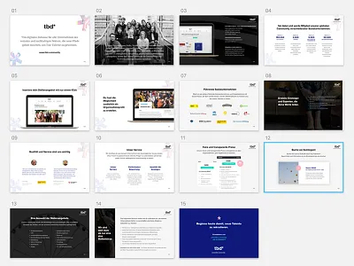 Presentation Deck for tbd.community fun presentation deck sketch