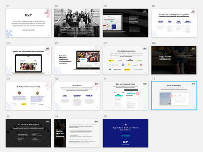 Presentation Deck for tbd.community fun presentation deck sketch