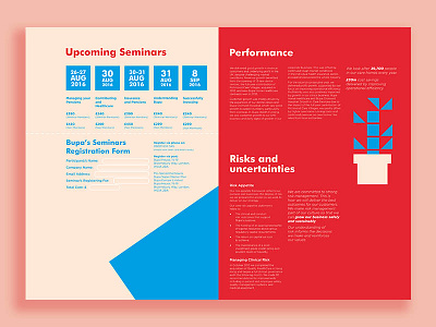 Bupa Corporate Newsletter corporate illustration newsletter print typesetting