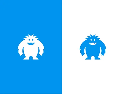 Yeti / logo design branding cute friendly logo mark mascot snow snow man symbol yeti