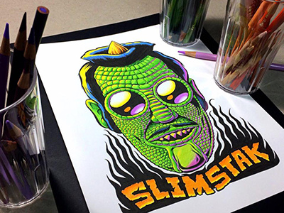 Slimstak land of the lost sleestak slim whitman