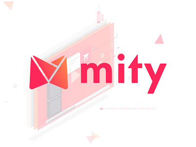 Mity — Branding behance brand branding illustrations logo startup technology video