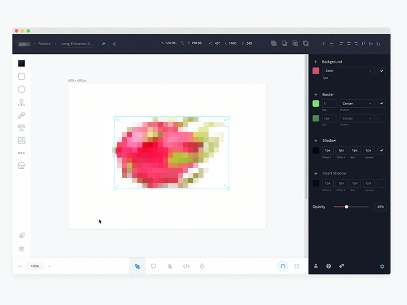 Edittor Graphics Editor 2.0 by Alex on Dribbble