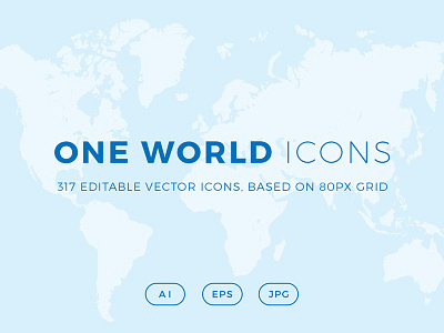 ONE WORLD ICONS - Countries of the World bundle countries icon icons map mark one world outlines set state travel vector