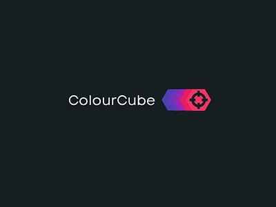 Colour Cube branding branв font game games identity logo logotype player purple shout sign