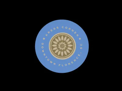 Kc 2 art deco identity kress medallion typography