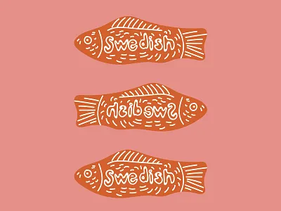 Swedish Fish candy fish pink red sweden swedish fish