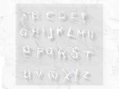 Sarahmarielau Splashfont 01 font typography zen