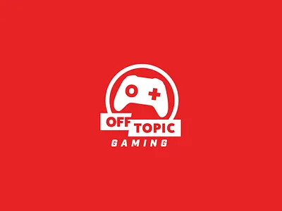 Off Topic Gaming branding branding elements logo logo design off topic wip