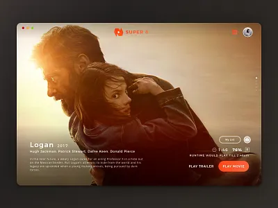 Movie Details, Super 8 desktop desktop app movie app movie details shadows