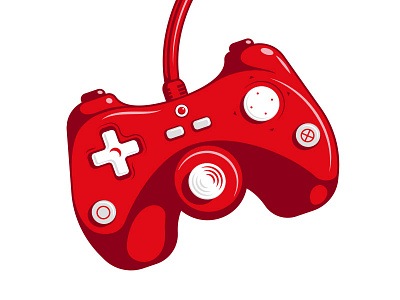 video game controller coca cola coke controller game light red video