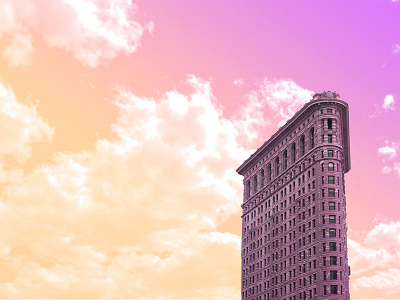 Flatiron Candy candy candy minimal flatiron manhattan new york photo manipulation photography