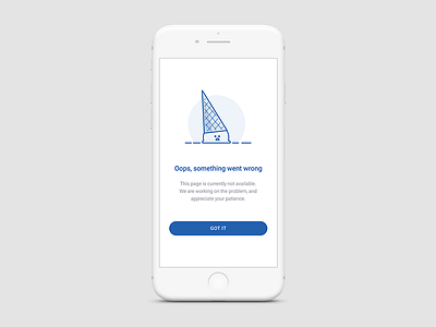 Error State Design cone cream empty error ice ice cream cone mobile state ui ux