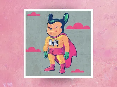 Mighty Mouse comicbook illustration mightymouse orlando